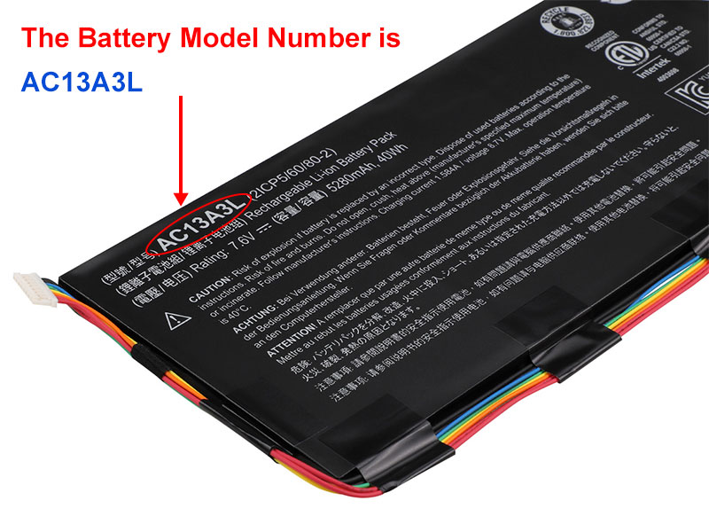 acer ac13a3l laptop battery