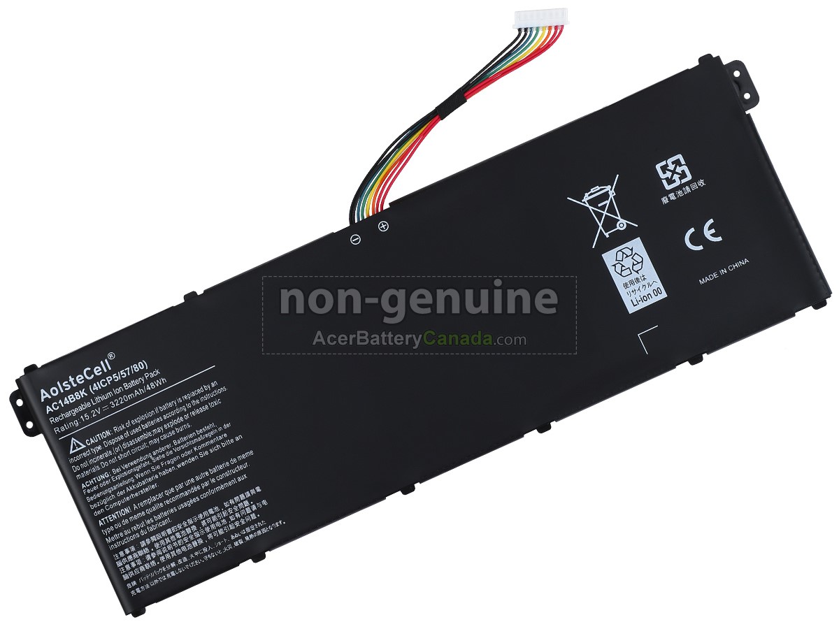 Acer NITRO 5 AN515-52-7840 battery replacement
