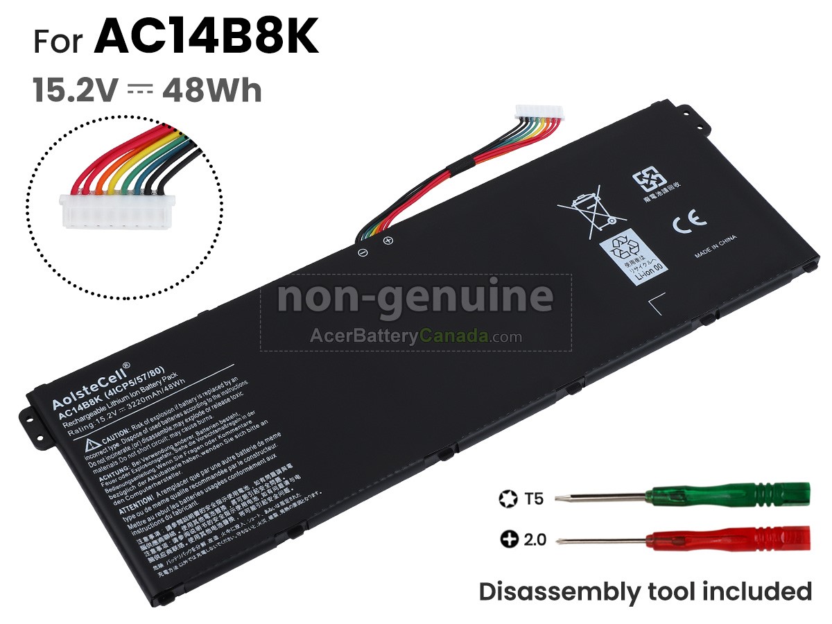 Acer Aspire 5 A517-51G-56NH battery replacement