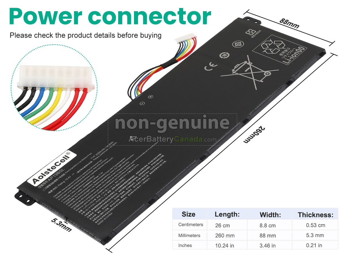 Acer Aspire 3 A315-58-39RG battery replacement