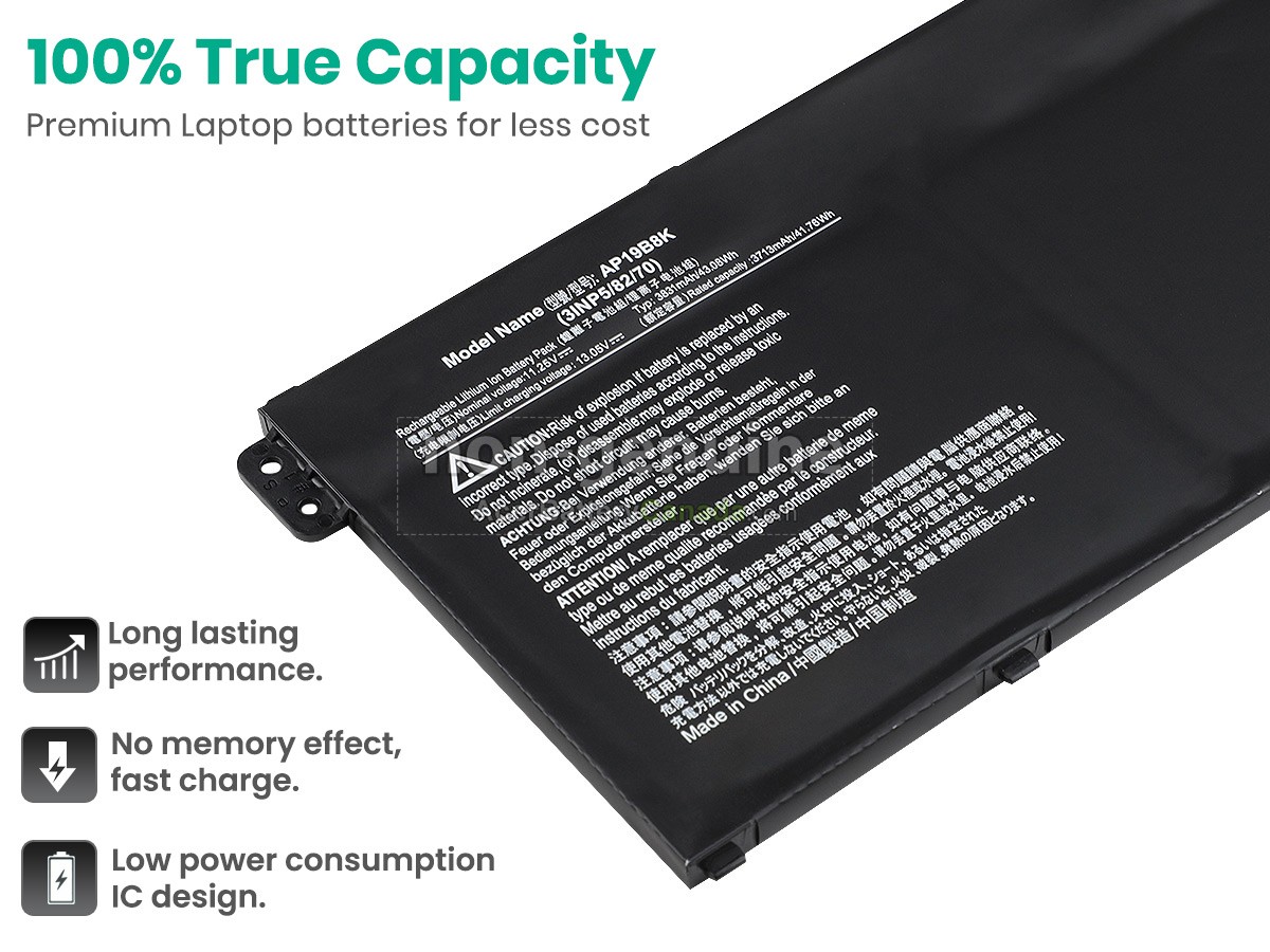 Acer Aspire 3 A315-58-39RG battery replacement