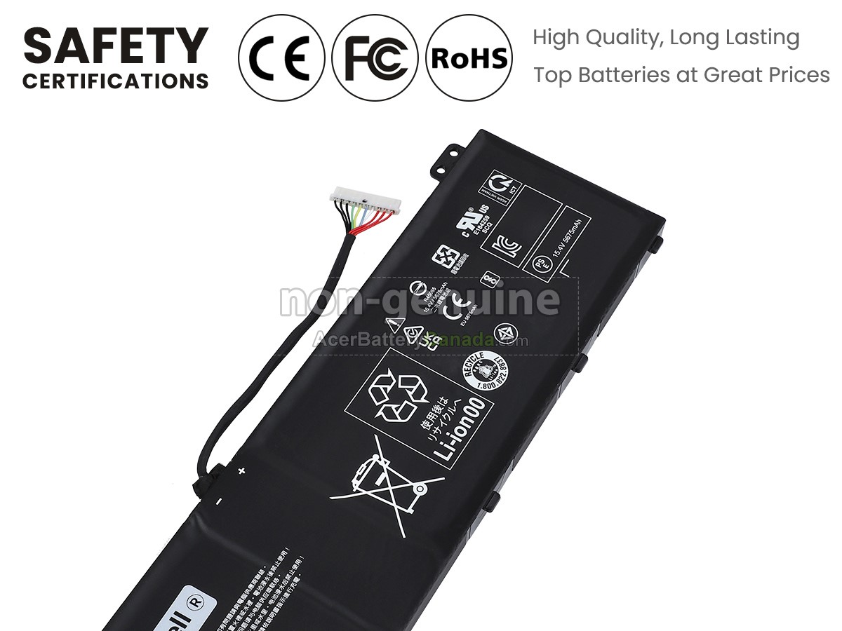 Acer NITRO 5 AN517-55-76WG battery replacement