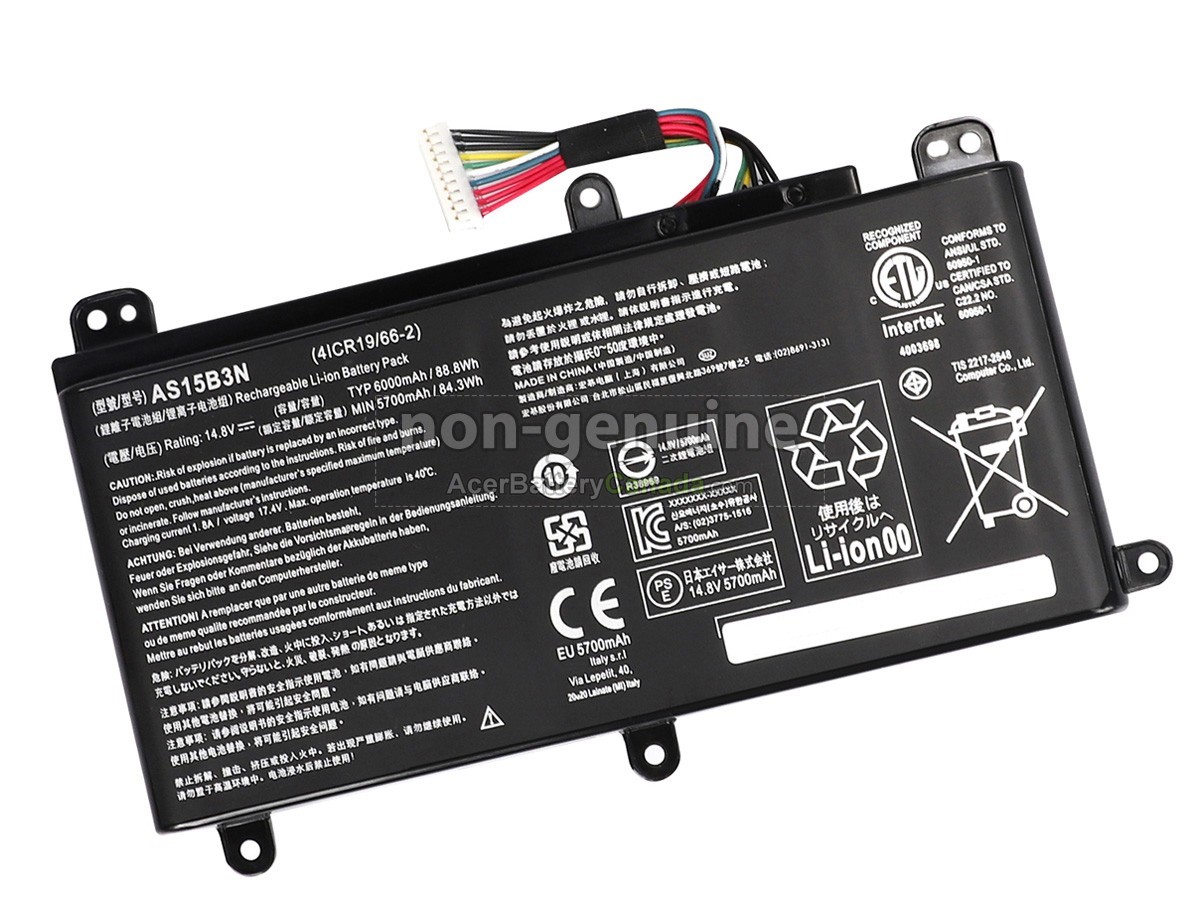 Acer Predator 17 G5-793 battery replacement