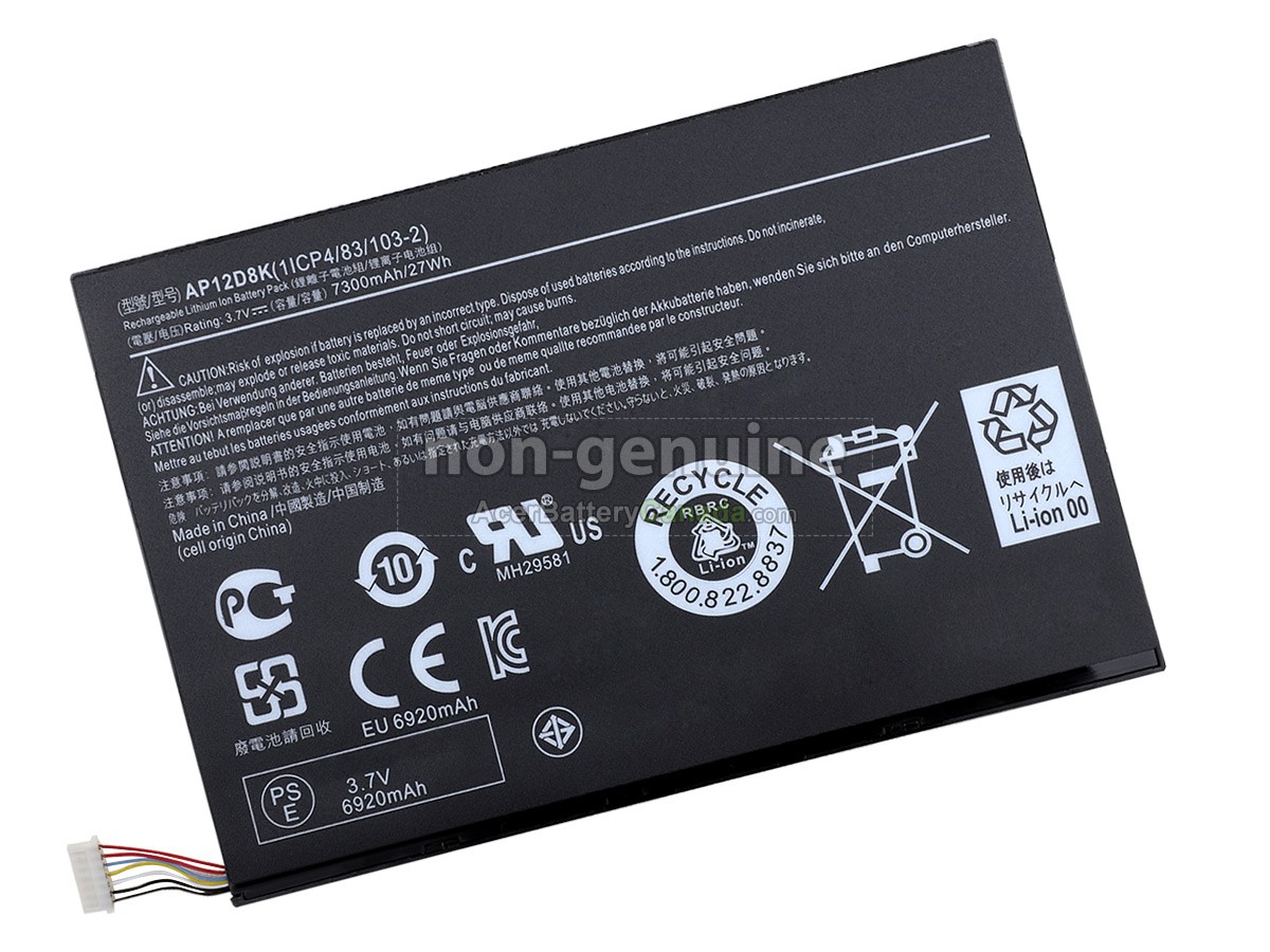 Acer Iconia Tab W510 battery replacement