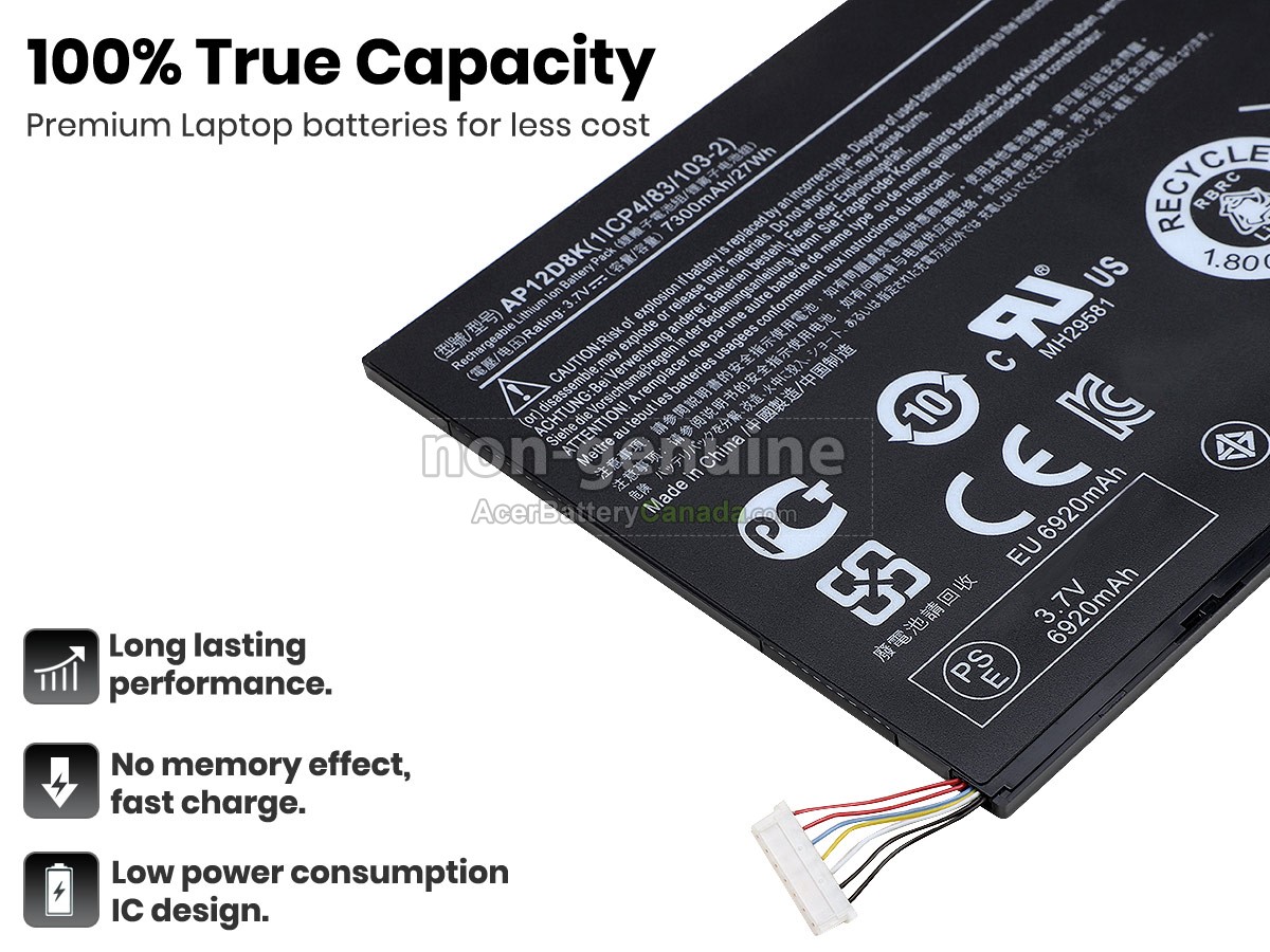 Acer Iconia Tab W510 battery replacement