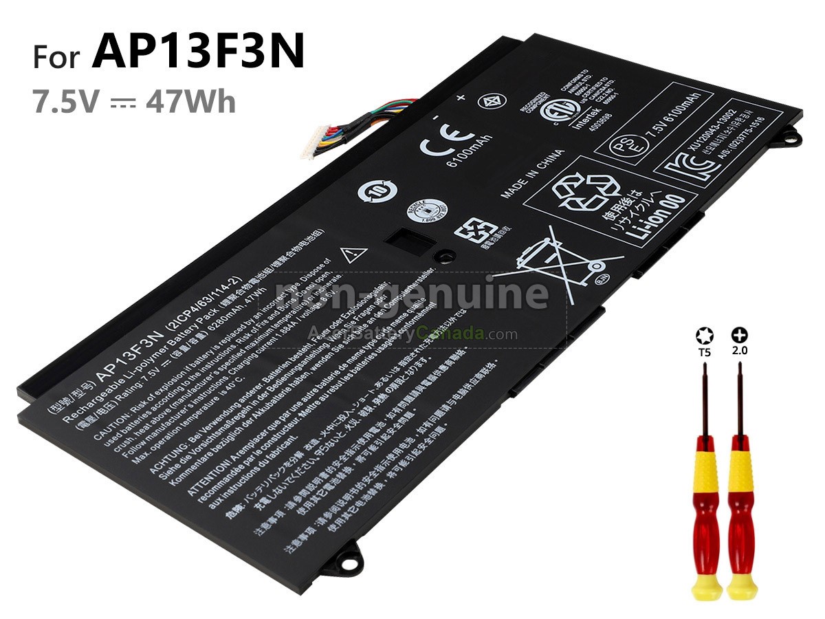 Acer Aspire S7-392-54208G12TWS battery replacement