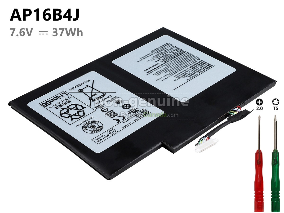 Acer Aspire SWITCH ALPHA 12 SA5-271-53QS battery replacement