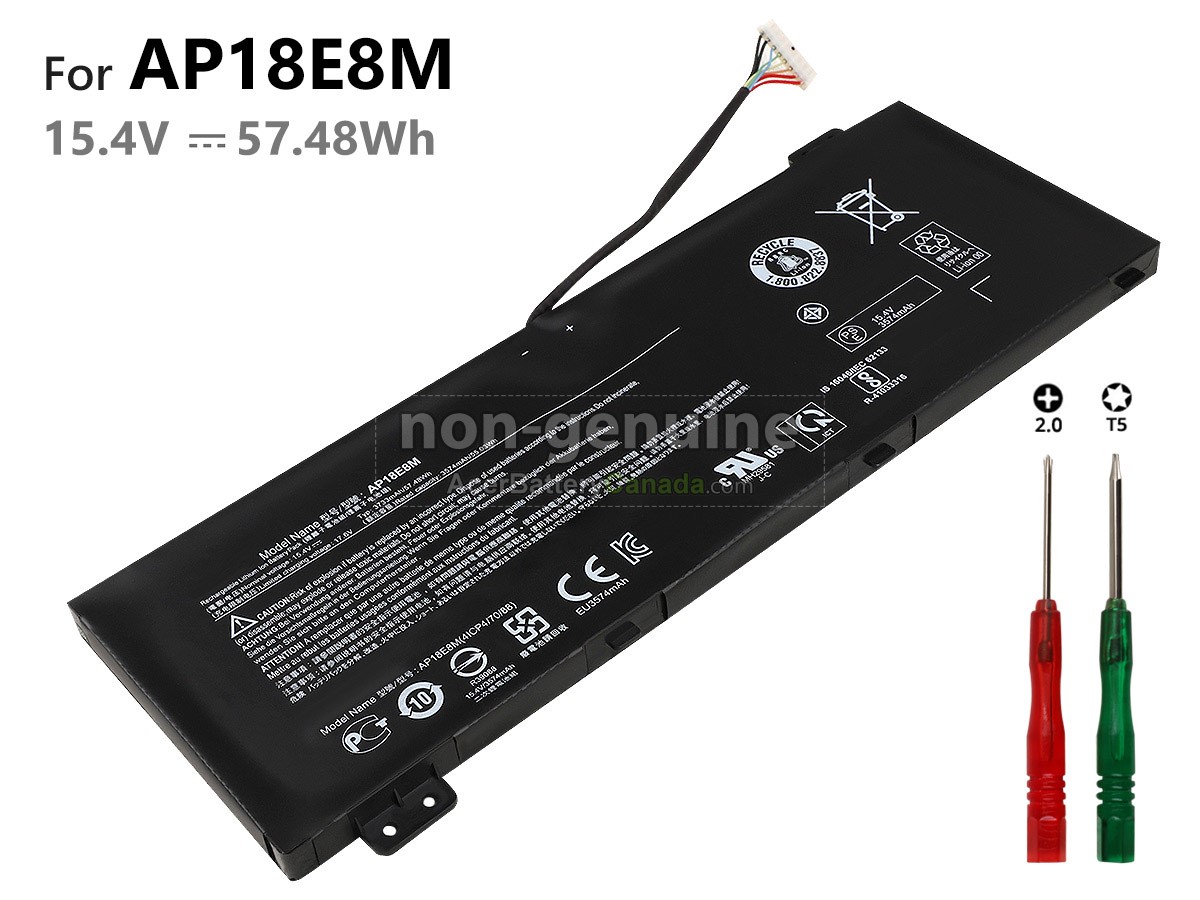 Acer AP18E8M battery replacement