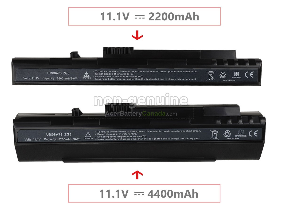 Acer Aspire One A150 battery replacement