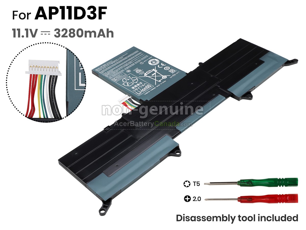 Acer Aspire S3-371 battery replacement