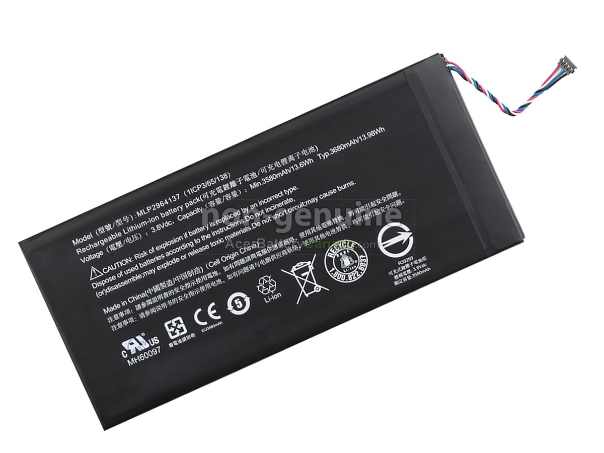 Acer Iconia One 7 B1-730HD-170L battery replacement