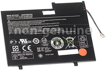 11.4V 2850mAh Acer SWITCH 11 SW5-171-80KM Battery Replacement